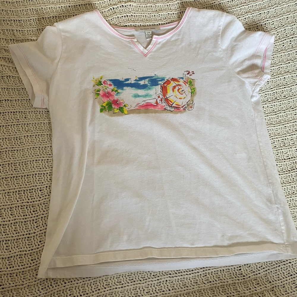 vintage beach shirt!